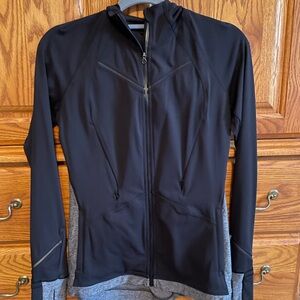 Lululemon Athletica Black and Gray Athletic Jacket
